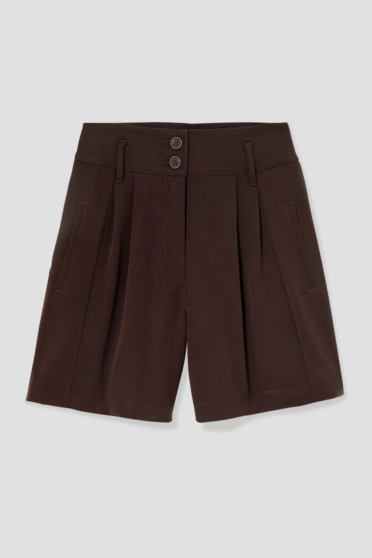 Promod Short taille haute Femme - Marron Shop