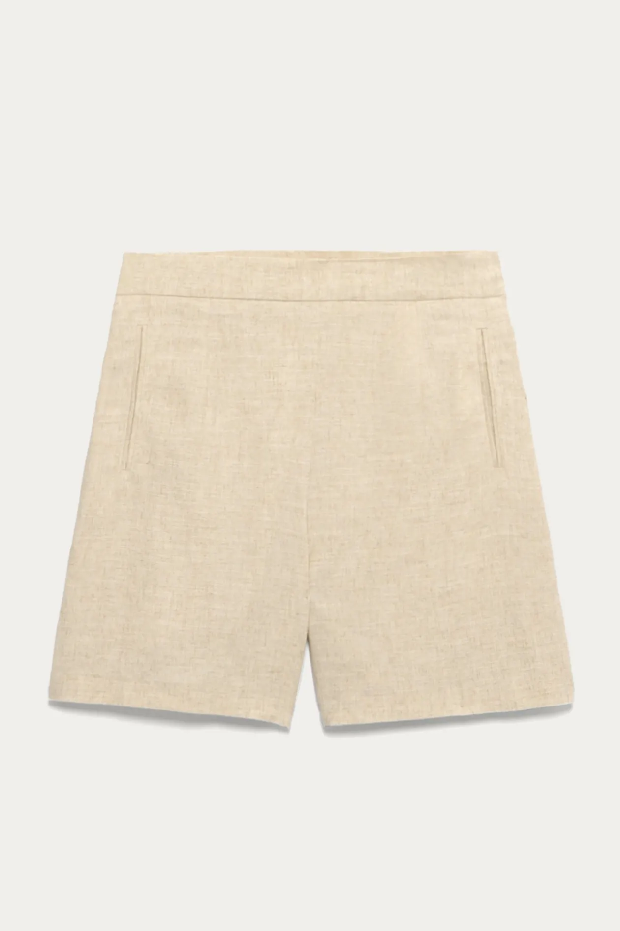 Promod Short taille haute Femme - Ecru Cheap
