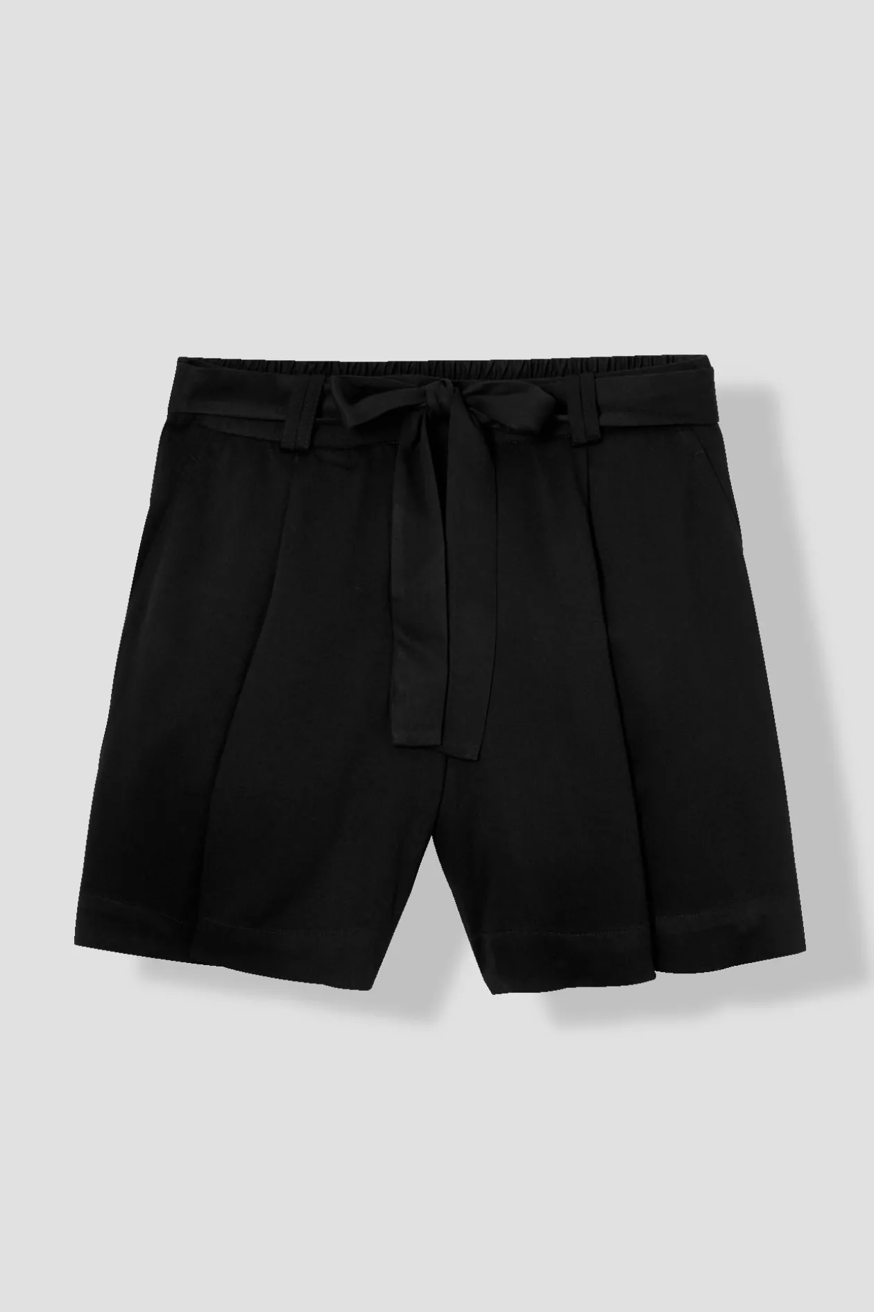 Promod Short uni ceinturé éco-conçu - Noir Online