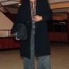 Promod SIMONE manteau en laine - Noir Cheap