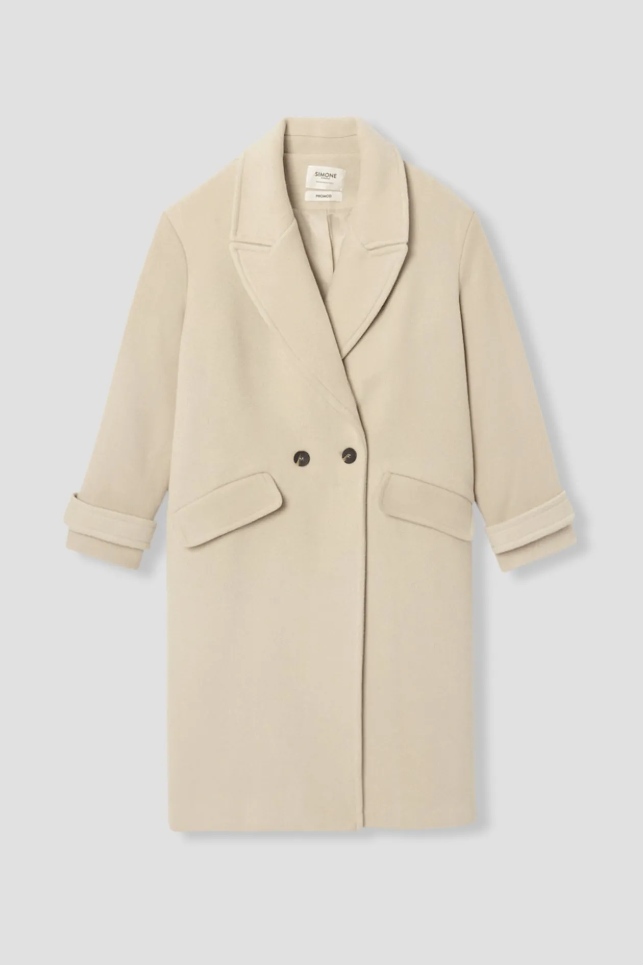 Promod SIMONE manteau en laine - Gris clair Grisclair Cheap