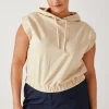 Promod Sweat-shirt à capuche - Beige Fashion