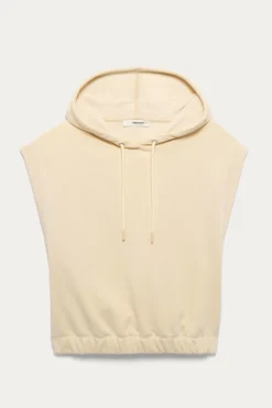Promod Sweat-shirt à capuche - Beige Fashion