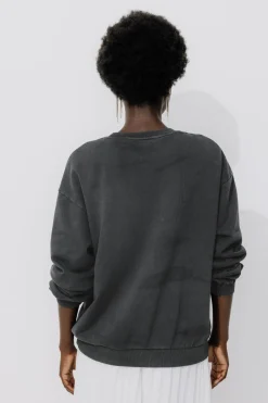 Promod Sweat-shirt à message Femme - Imprimé gris Imprimégris Best Sale
