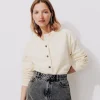 Promod Sweat-shirt bomber Femme - Ecru Clearance