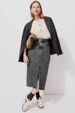 Promod Sweat-shirt bomber Femme - Ecru Clearance