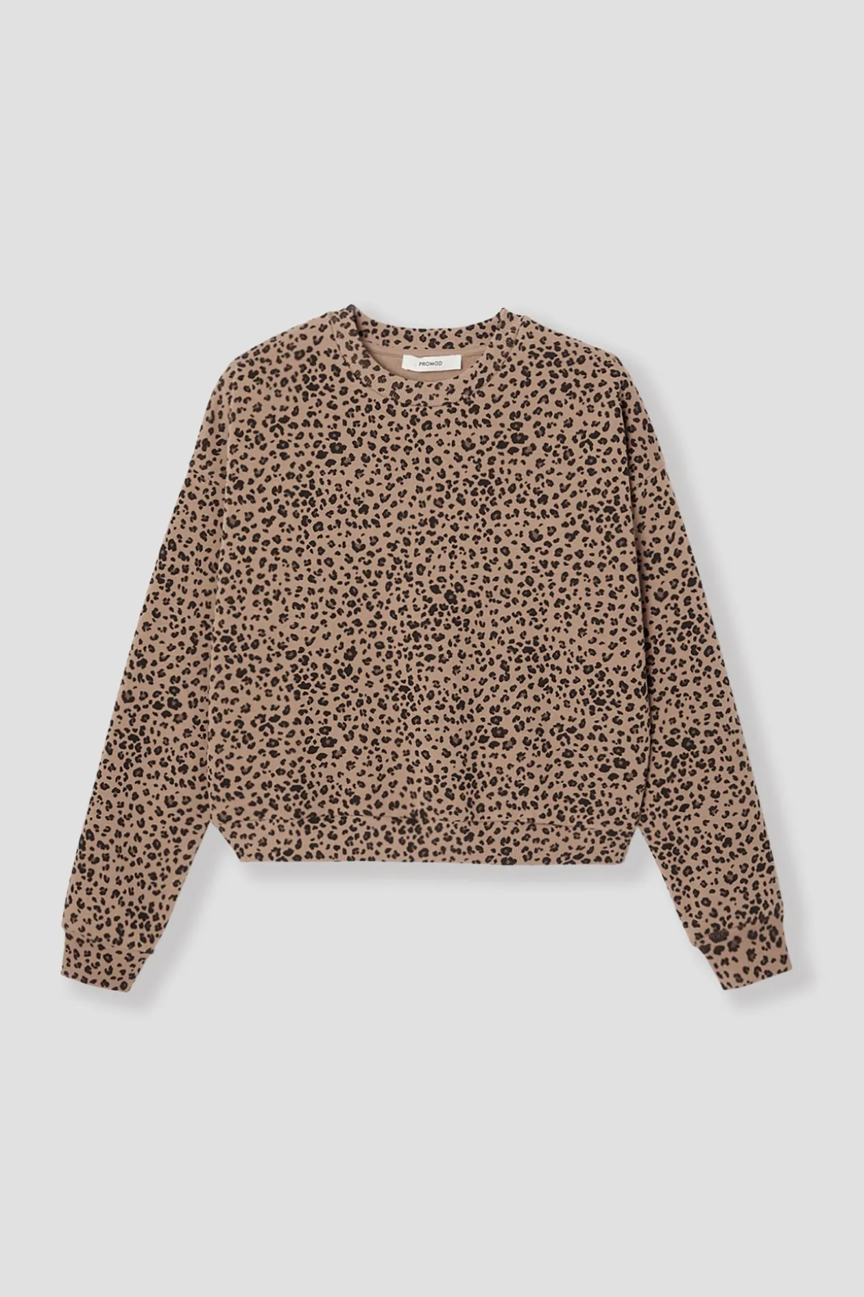 Promod Sweat-shirt léopard Femme - Imprimé marron Imprimémarron Outlet