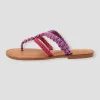 Promod Tong en macramé Femme - Imprimé multicolore Imprimémulticolore Online