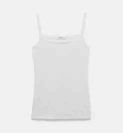 Promod Top à bretelles éco-conçu - Blanc Cheap
