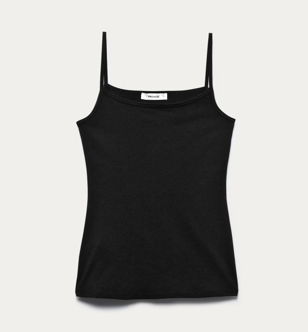 Promod Top à bretelles éco-conçu - Noir Clearance