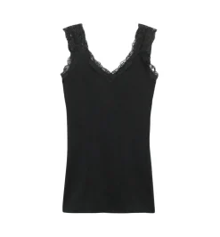 Promod Top à bretelles éco-conçu - Noir Fashion