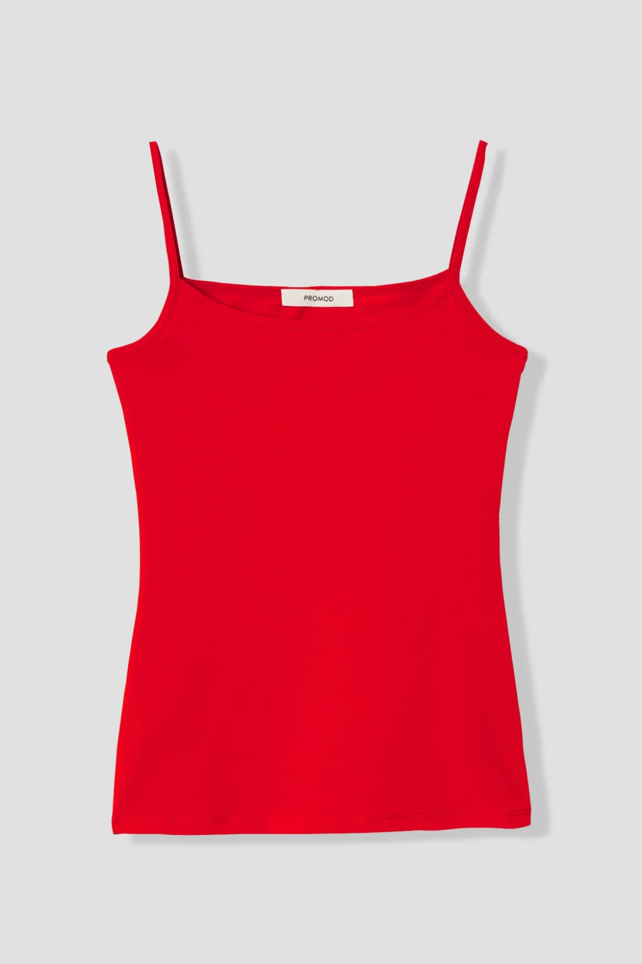 Promod Top à bretelles éco-conçu - Rouge Fashion