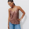 Promod Top à fines bretelles Femme - Vieux rose Vieuxrose Flash Sale