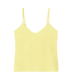 Promod Top à fines bretelles Femme - Jaune vert Jaunevert Sale