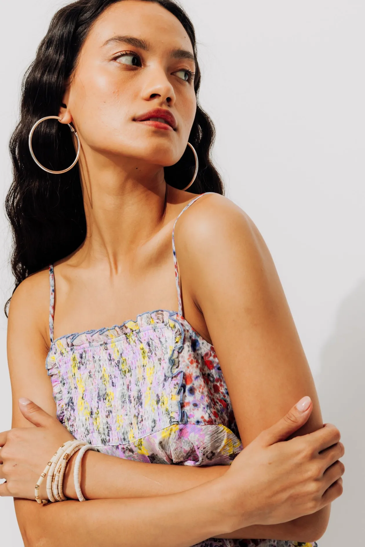 Promod Top à fleurs Femme - Imprimé multicolore Imprimémulticolore Online