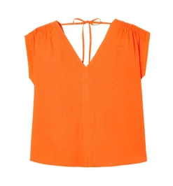 Promod Top pailleté Femme - Orange Online