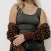 Promod Top thermique Femme - Gris Hot