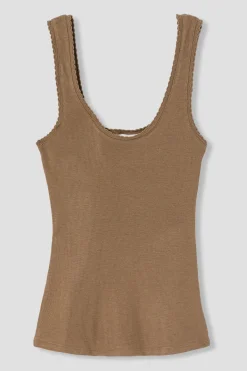 Promod Top thermique Femme - Marron Store