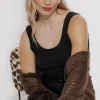 Promod Top thermique Femme - Noir Sale