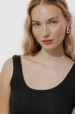 Promod Top thermique Femme - Noir Sale