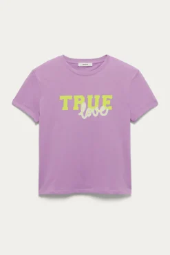 Promod T-shirt à message Femme - Imprimé multicolore Imprimémulticolore Clearance