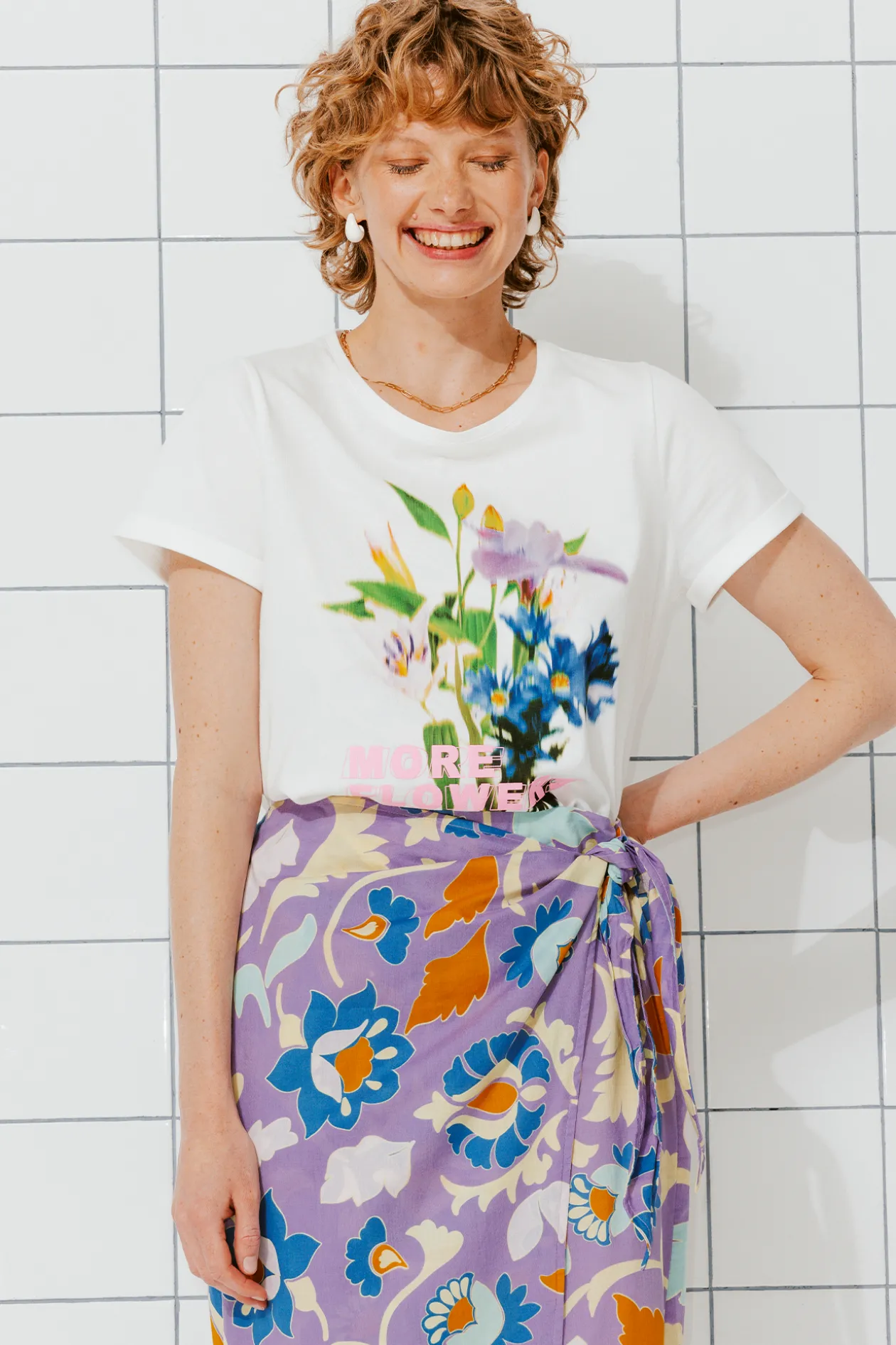 Promod T-shirt à motif Femme - Imprimé écru Impriméécru Best Sale
