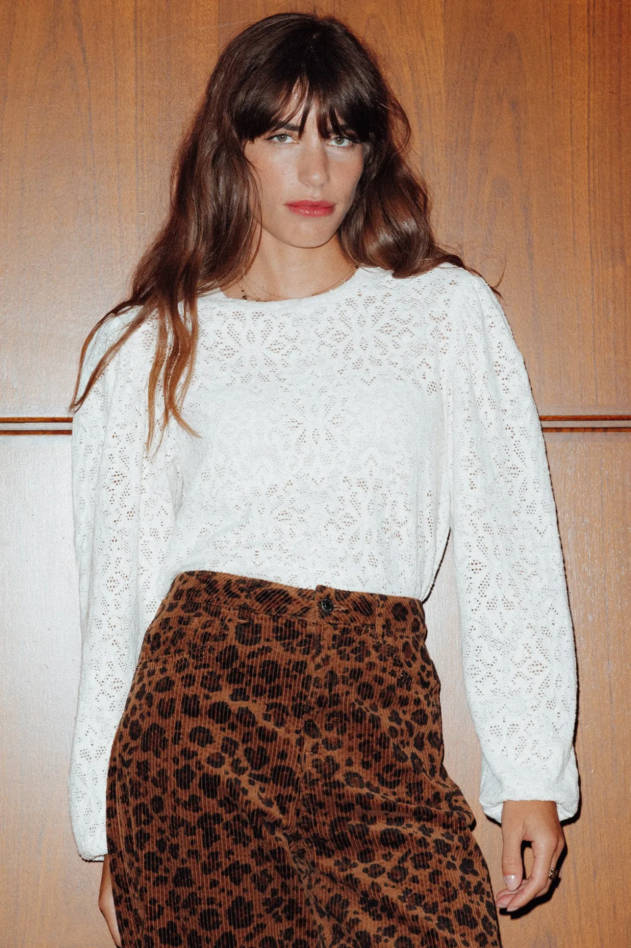 Promod T-shirt ajouré Femme - Beige Online