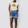 Promod T-shirt brodé Femme - Imprimé écru Impriméécru Online