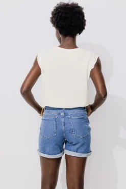 Promod T-shirt brodé Femme - Imprimé écru Impriméécru Online