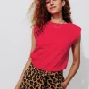 Promod T-shirt éco-conçu - Rouge Online