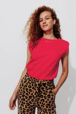 Promod T-shirt éco-conçu - Rouge Online