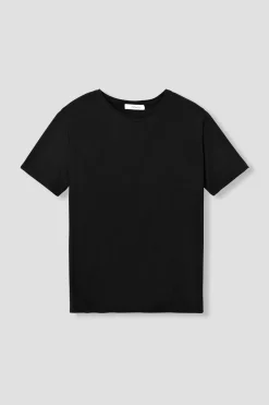 Promod T-shirt col rond éco-conçu - Noir Discount