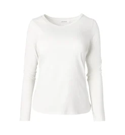 Promod T-shirt col rond Femme - Ecru Outlet