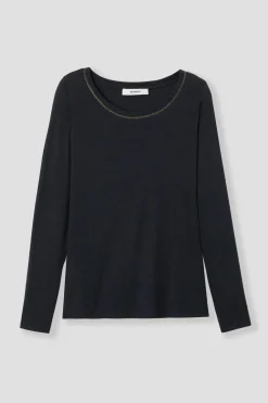 Promod T-shirt col rond Femme - Marine Store