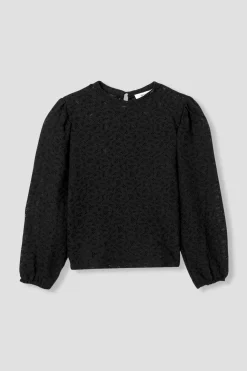 Promod T-shirt en dentelle Femme - Noir Online