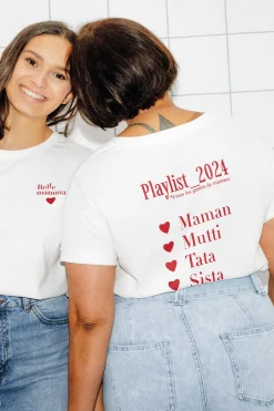Promod T-shirt Fête des Mères - Imprimé écru Impriméécru Discount