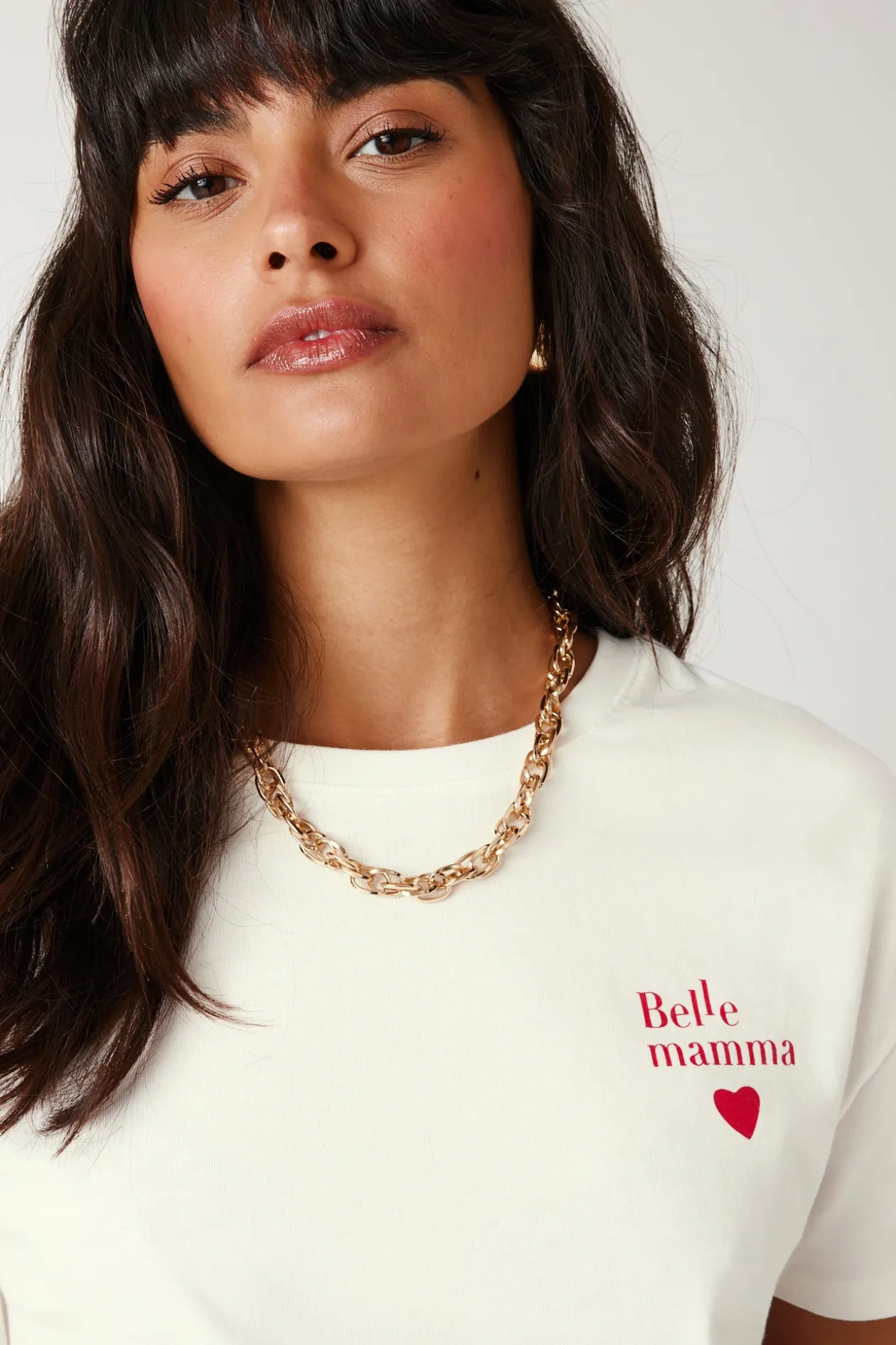 Promod T-shirt Fête des Mères - Imprimé écru Impriméécru Discount