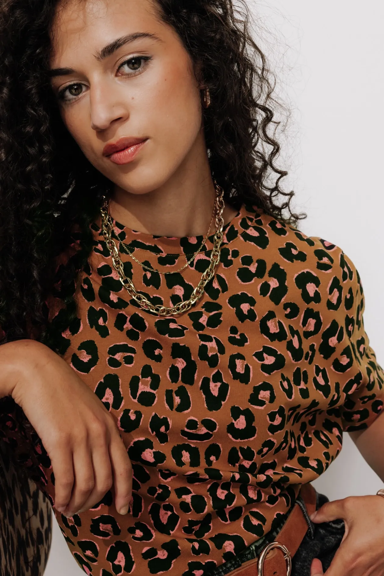 Promod T-shirt léopard Femme - Imprimé multicolore Imprimémulticolore Cheap