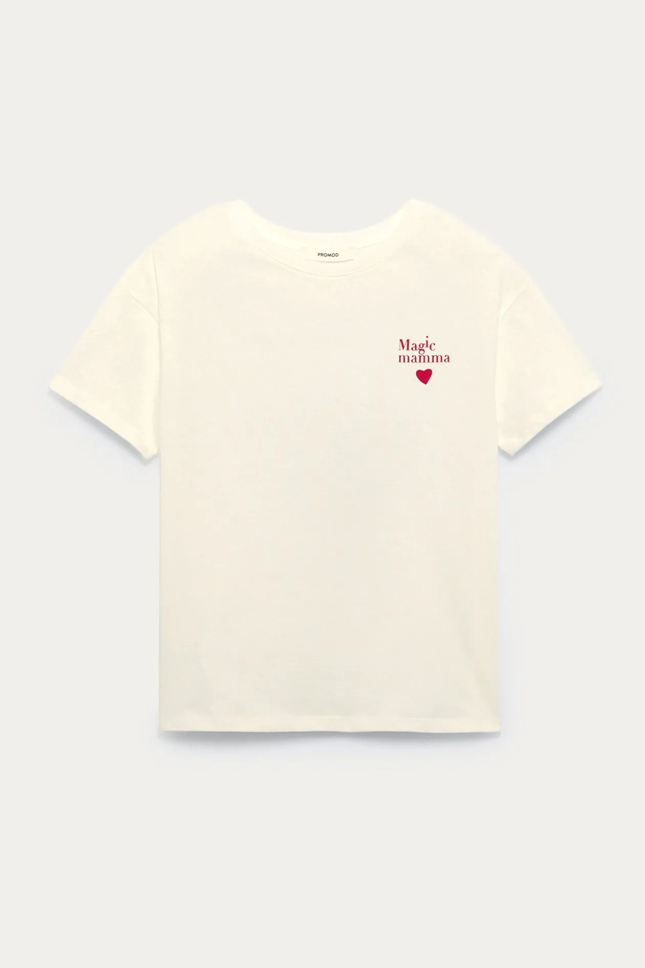 Promod T-shirt magic mamma - Imprimé écru Impriméécru Shop