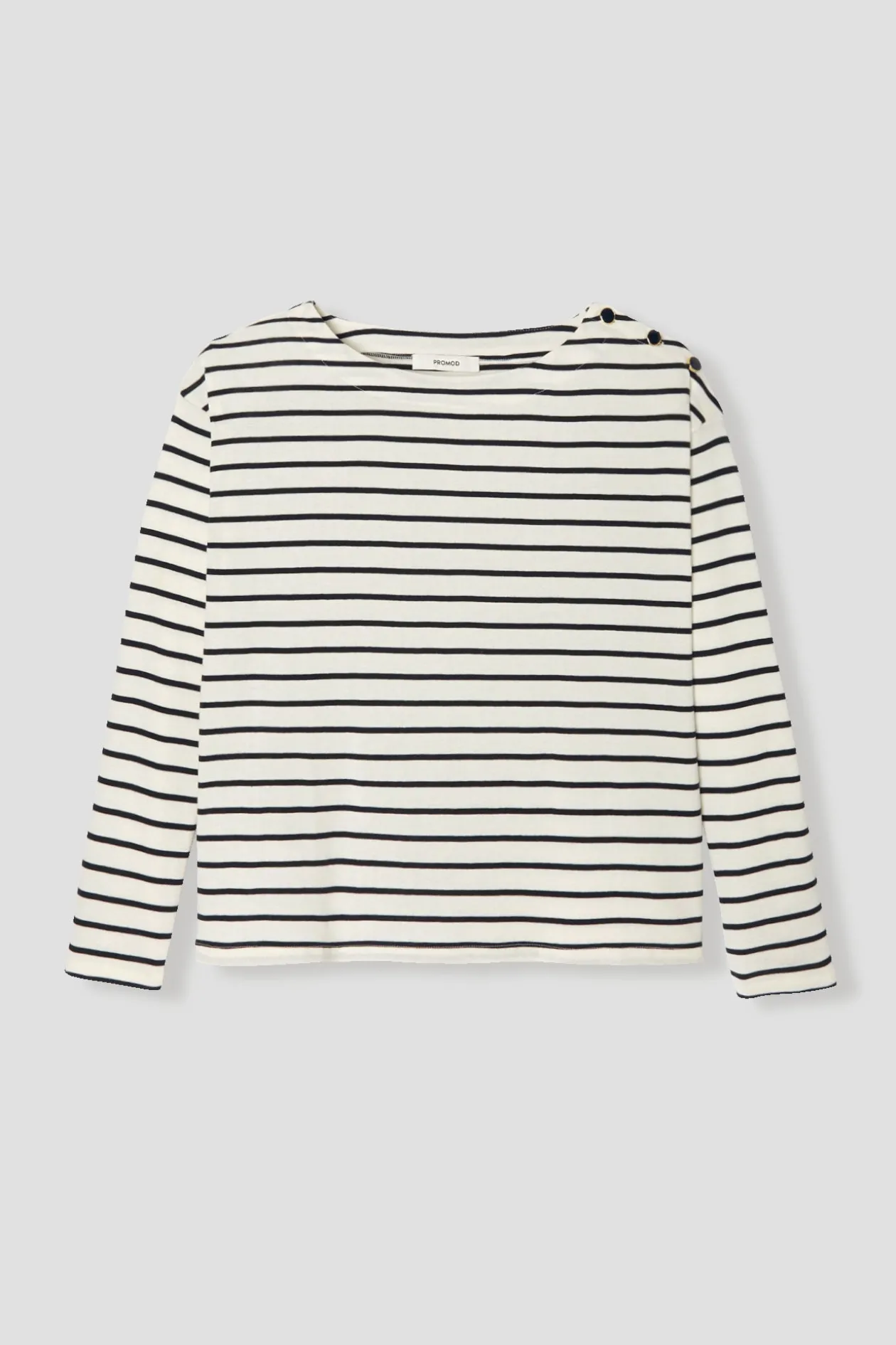 Promod T-shirt marinière Femme - Rayé marine Rayémarine Flash Sale