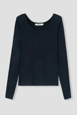 Promod T-shirt thermique Femme - Marine Store