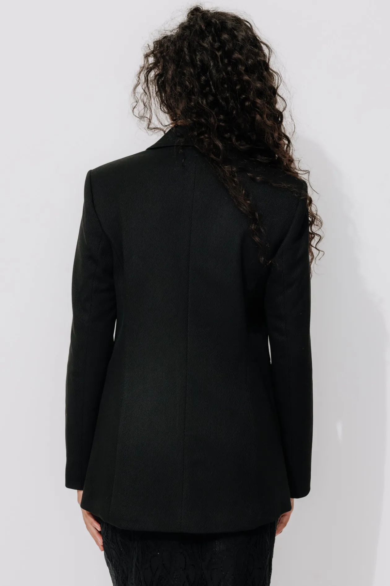 Promod Veste de tailleur côtelée - Noir Fashion