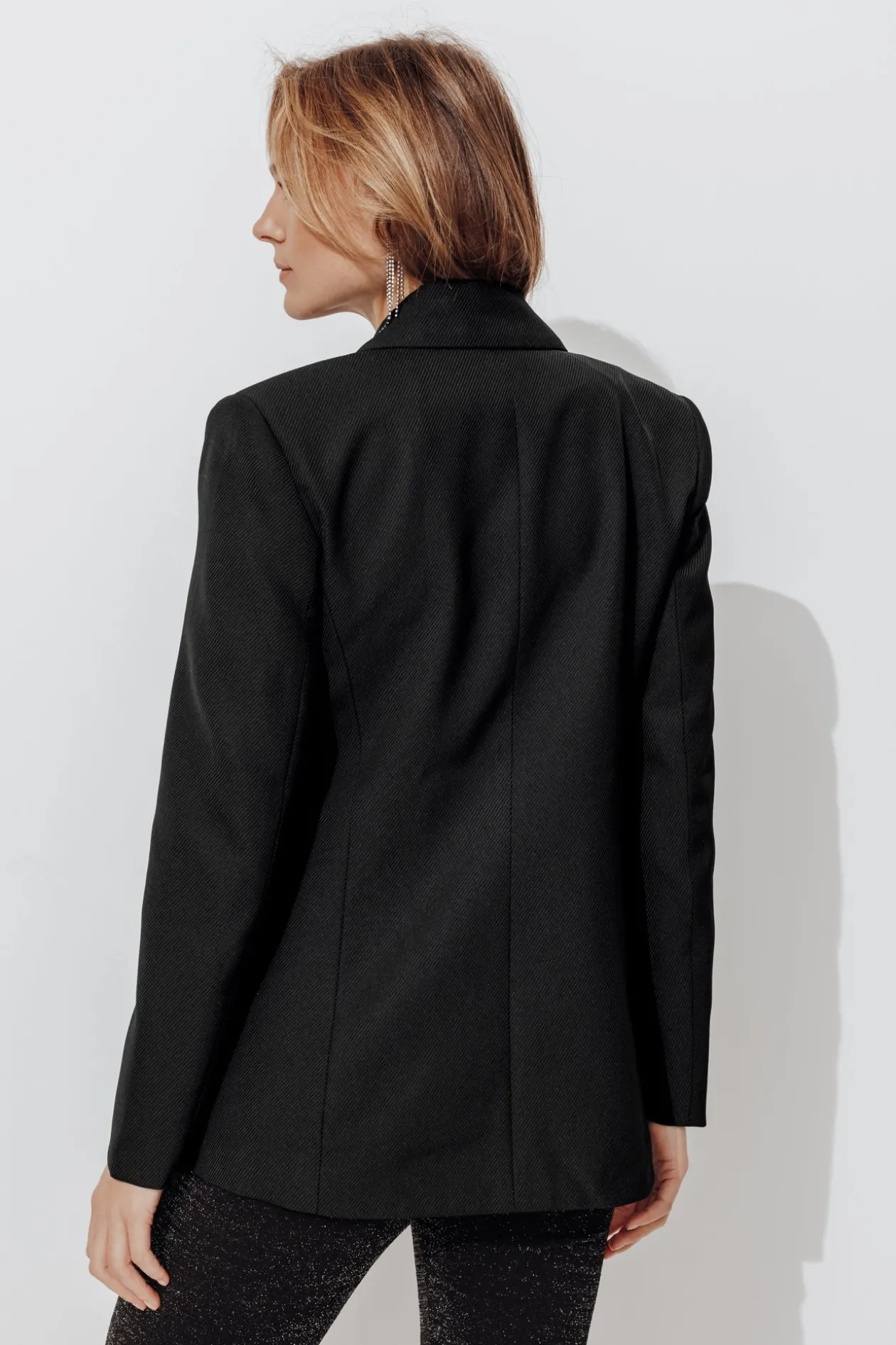 Promod Veste de tailleur côtelée - Noir Outlet