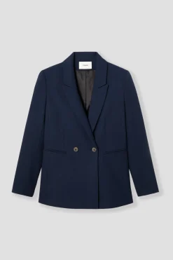 Promod Veste de tailleur côtelée - Marine Discount
