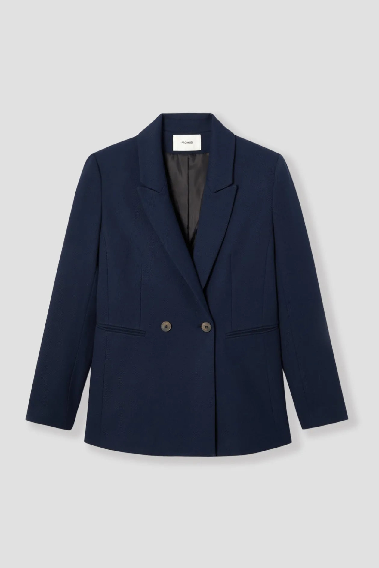 Promod Veste de tailleur côtelée - Marine Discount