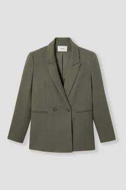Promod Veste de tailleur côtelée - Kaki Best