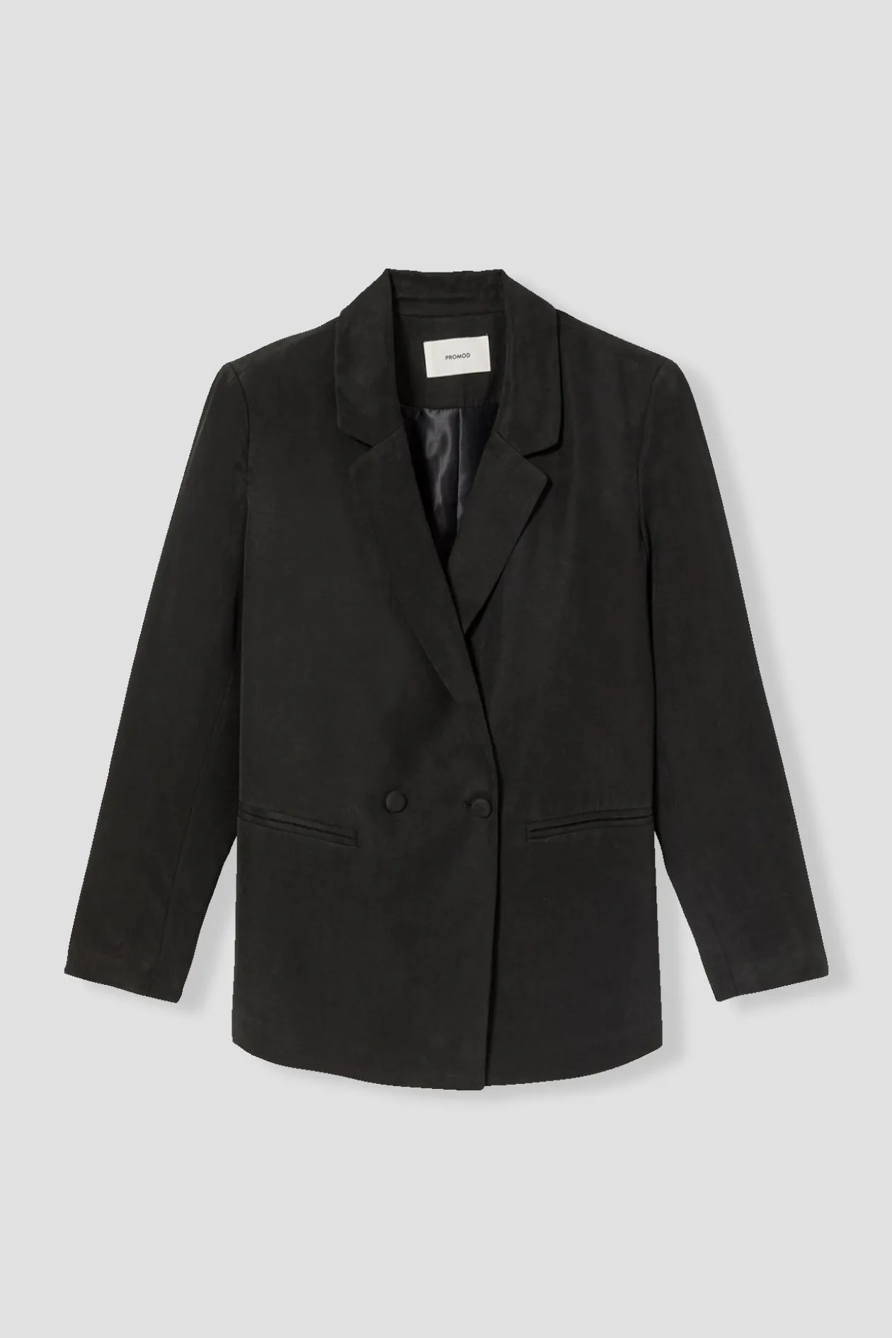 Promod Veste de tailleur en lyocell - Noir Sale