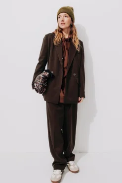 Promod Veste de tailleur Femme - Marron Clearance