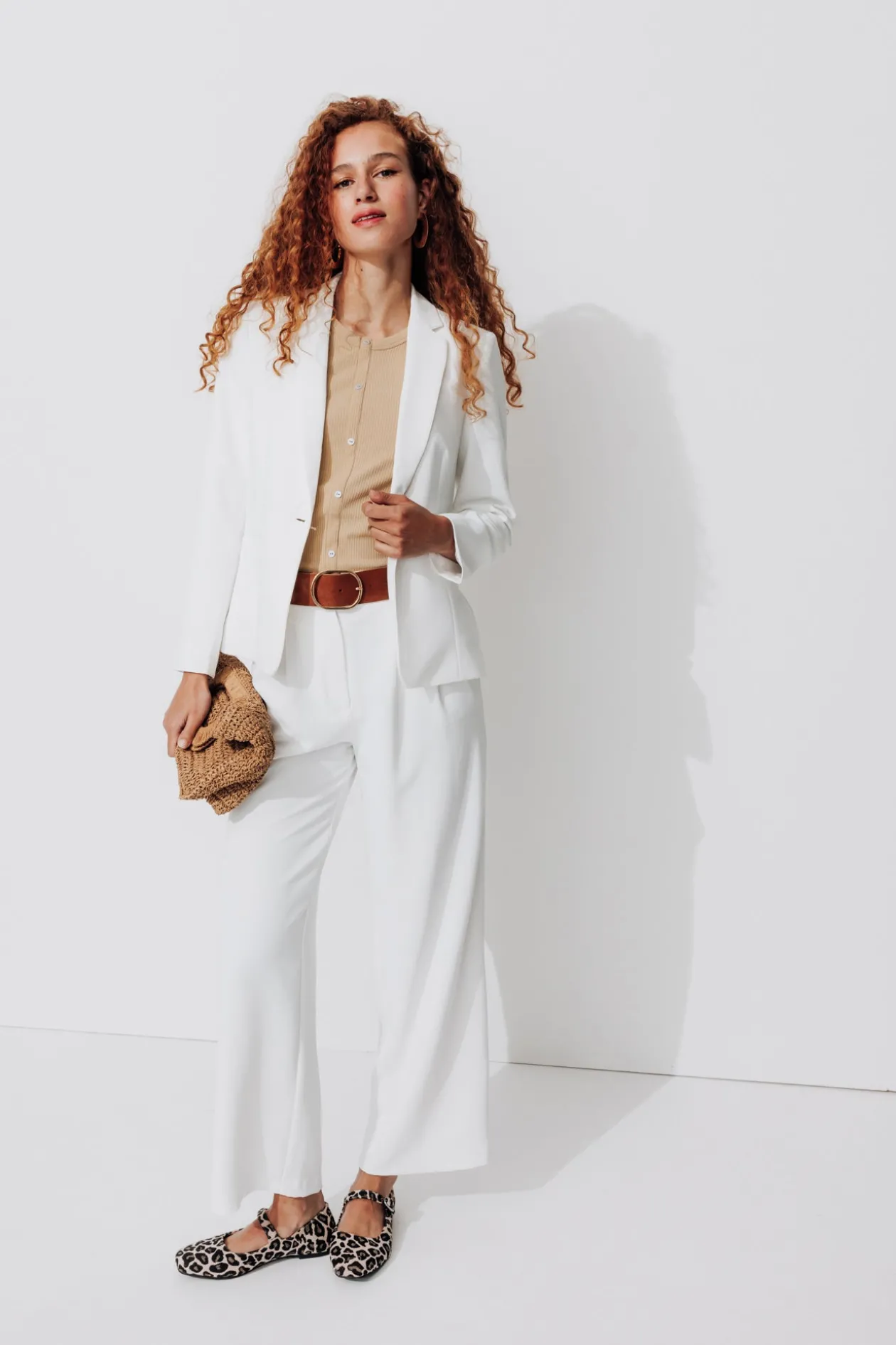 Promod Veste de tailleur Femme - Ecru Discount