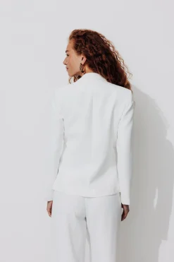 Promod Veste de tailleur Femme - Ecru Discount